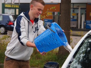 Autos wassen